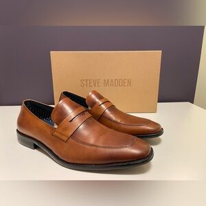 Steve Madden Leather Dress Loafers